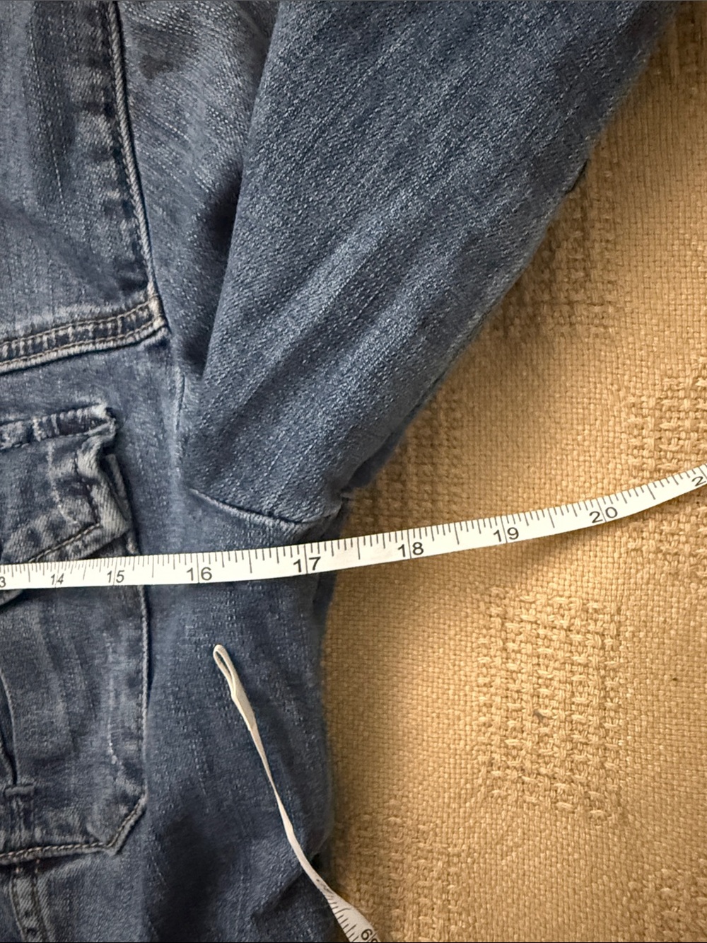 Kut from the Kloth Vintage Blue Denim Jean Jacket - Picture 2 of 9